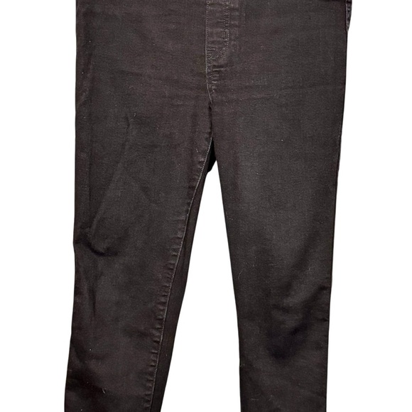 SPANX High Rise Pull On Elastic Waistband Jegging Style Jeans Black Size Medium - Picture 6 of 11